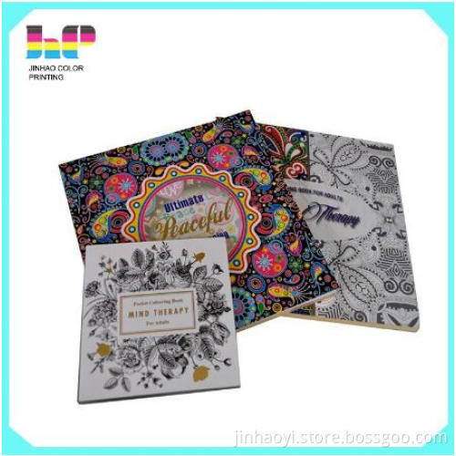 2016 Hot Sale Hand-paint Secret Garden Adult Coloring Book